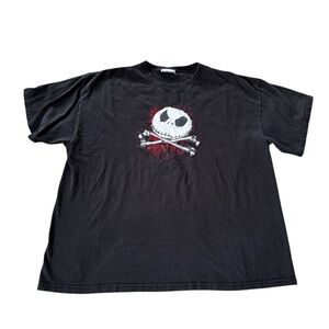 Vintage The Nightmare Before Christmas Tim Burton Touchstone Pictures Shirt LG